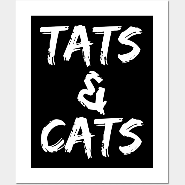 Tats and cats Wall Art by sunima